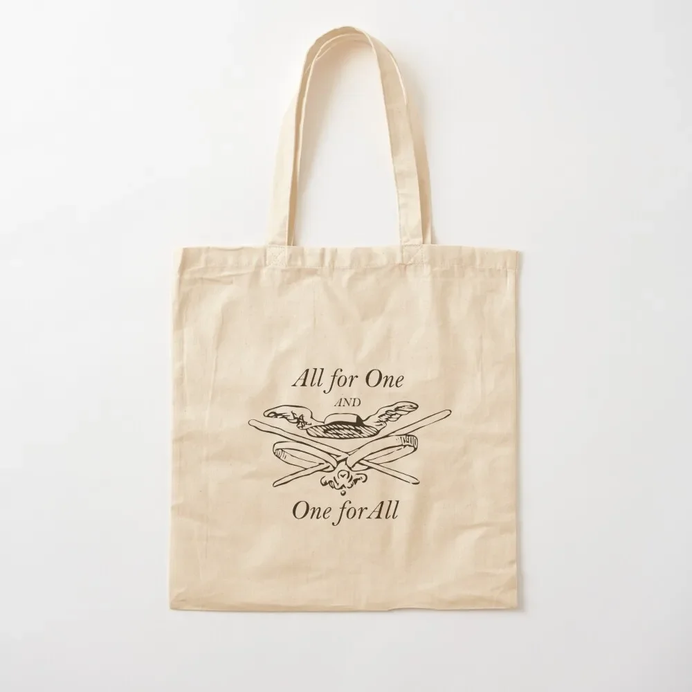 

All for One and One for All - The Three Musketeers - Alexandre Dumas Tote Bag sac pour femme hand bags Tote Bag