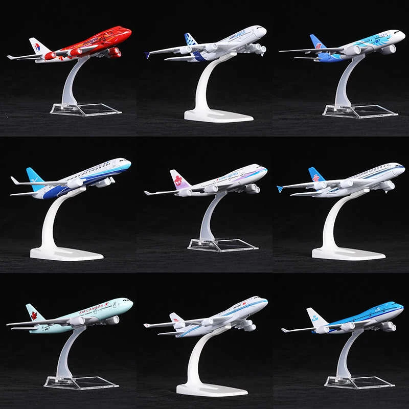 Airbus A380 1:400 Alloy Aircraft Model China Southern Airlines Air China Boeing 747 Metal Simulation Passenger Aircraft A330A320