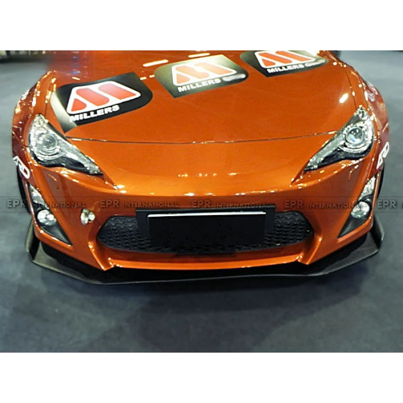 لسوبارو BRZ ألياف الكربون صاروخ الأرنب واسعة الجسم مجموعة كاملة الجبهة الشفاه الوفير الشفاه #3