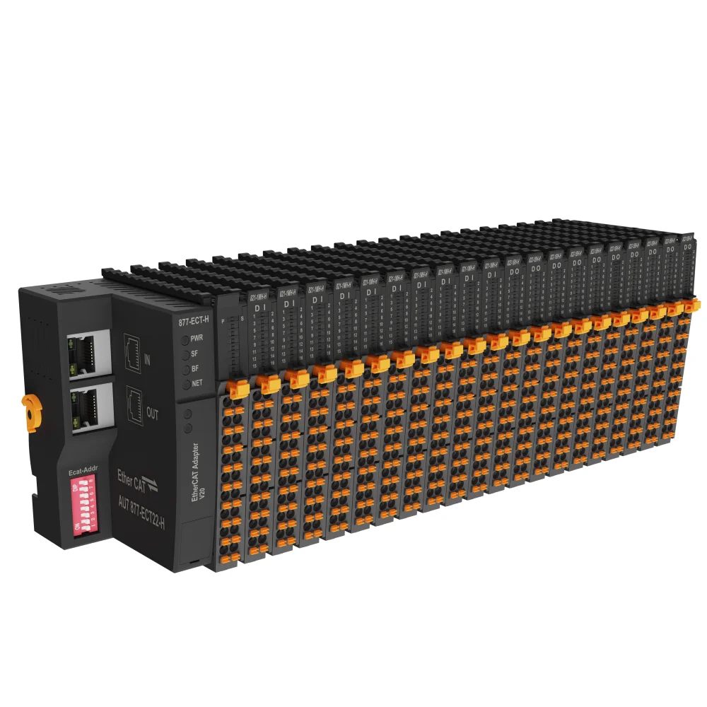 High Speed Digital Input and Output I/O Expansion Module with 8/16/32 Channels24V Supporting Modbus EtherCAT and Profinet