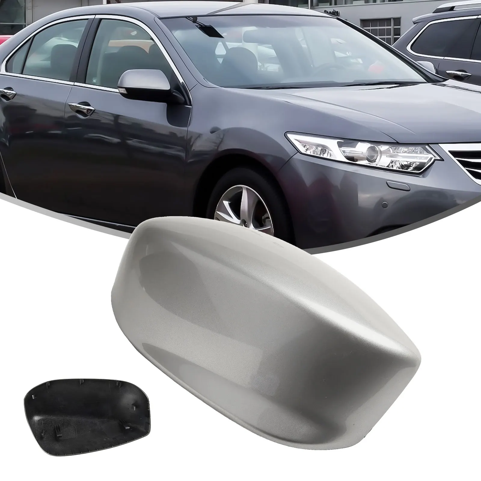 

Car Mirror Housing Mirror Housing Cap Luxurious Decoration Premium Look Scratch Cover Easy Installation Fade Resistant