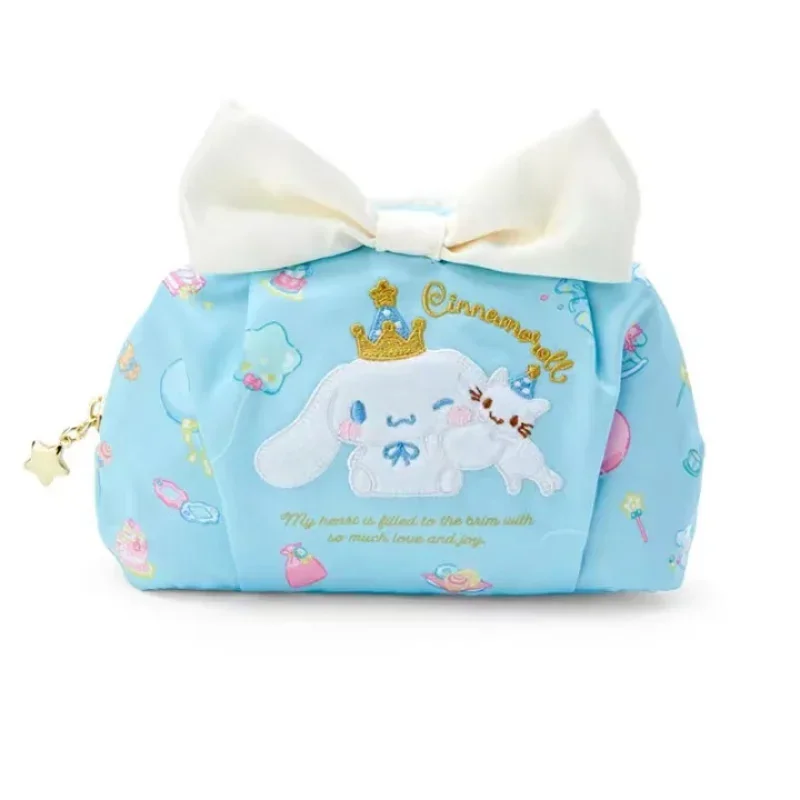 Sanrio Hello Kitty Cosmetic Bags Lipstick Bag Travel Makeup Box Cinnamoroll Make Up Cases Cute Makeup Pouch Bathroom Organizer