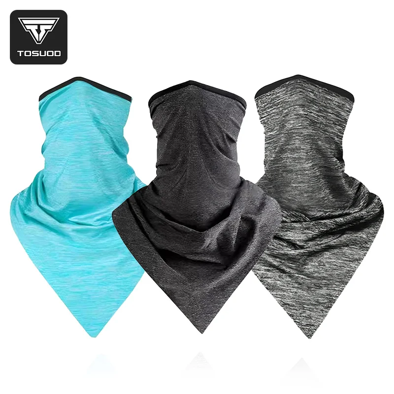 

Летняя дышащая маска для лица TOSUOD, защита от солнца, треугольная маска, полумаска для лица, для занятий спортом на открытом воздухе, велоспорта, езды на велосипеде