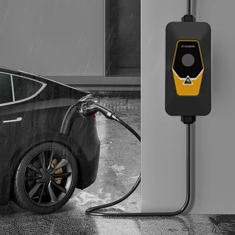 3.5KW 16A Type 2 EV Portable Charger with Conversion Plug Car Fast Charger for Electric Vehicle 5M