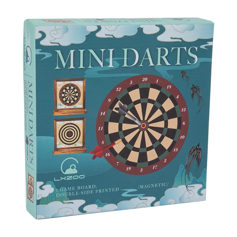 Dart Board magnetico bifacciale Intrattenimento Giochi da tavolo per il tempo libero Giocattoli in legno