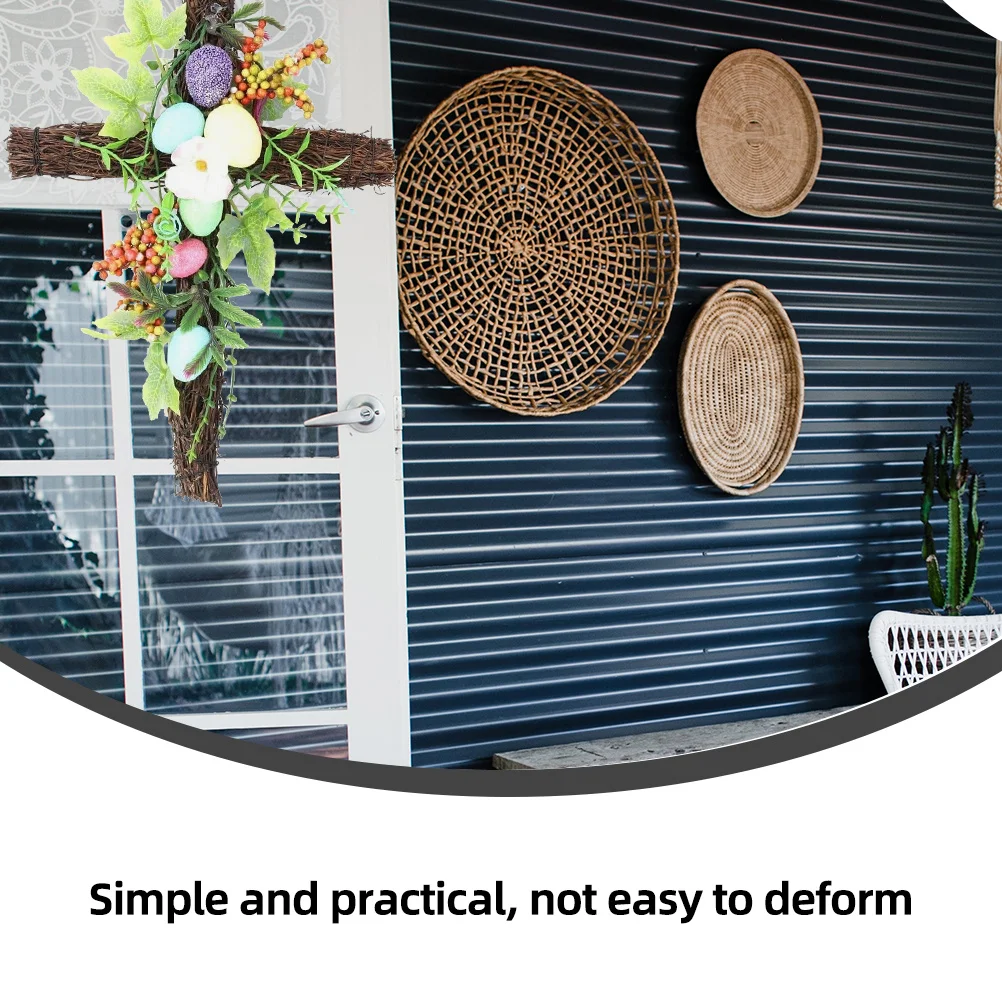 

6pcs Flower Frame Shaped Diy Wreath Making Tool For Christmas Garland Decor Metal Wreath Home Garden Party