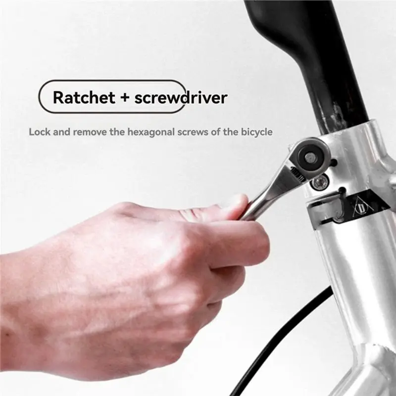 A74E-Screwdriver Car Accessories Kit Multifunctional Screwdriver Set Foldable Detachable Tools Screwdriver Tips For Home Repair