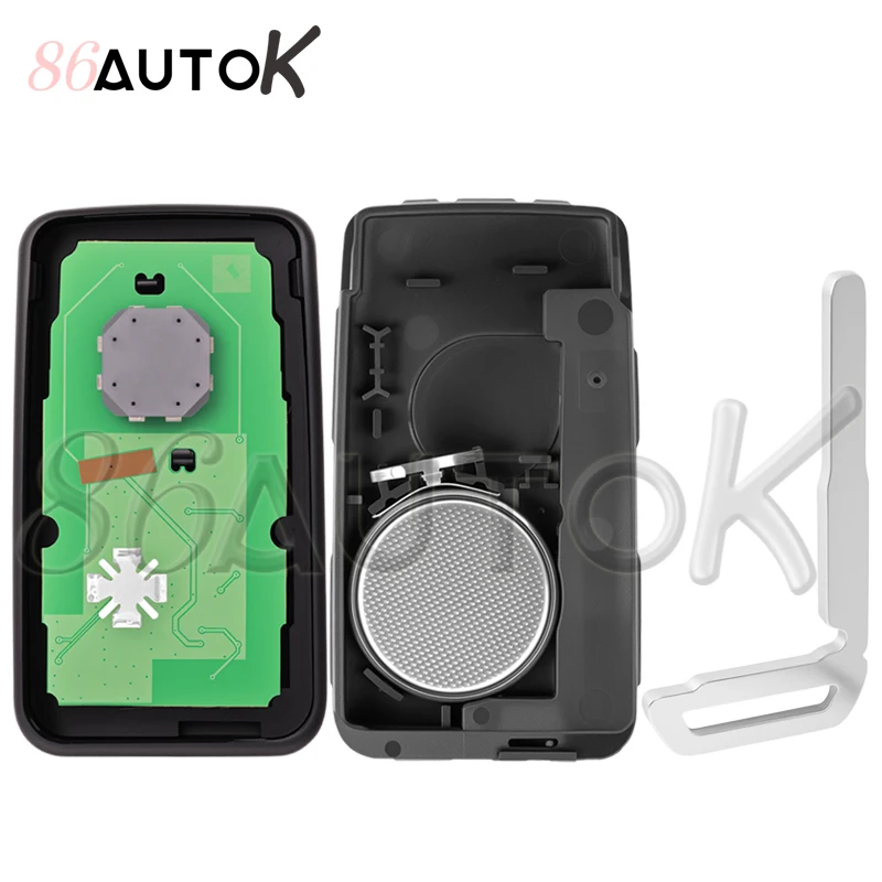 Auto Remote Smart Key 433/868/902MHz for Volvo S90 S60 XC60 XC90 2009-2014 ID46 KR55WK49266 KR55WK49224 Car Key Fob Logo Battery