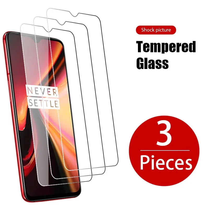 3PCS 9H Tempered Glass For Oneplus 6 6T 7 7T 8T 9 Screen protector For Oneplus Nord N100 N10 5G Protective Glass