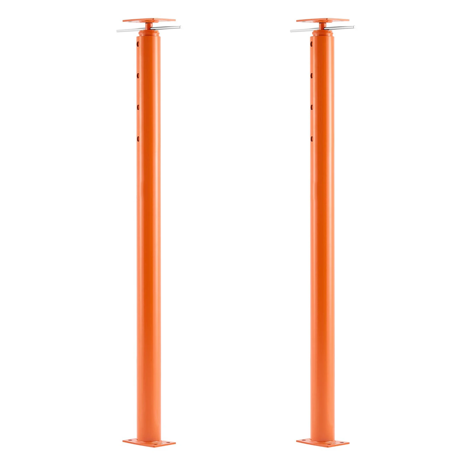 SucceBuy 2Pack 11200LBS House Floor Jacks 54-150in Height Adjustable Support Beam Basement Jack Post Pole for Leveling Temporary