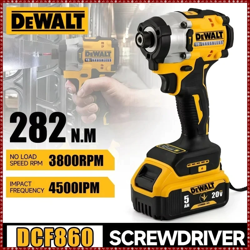 

Dewalt DCF860 Cordless Compact Drill / Driver Brushless Electric Drill Screwdriver Rechargeable Power Tools For Dewalt Battery