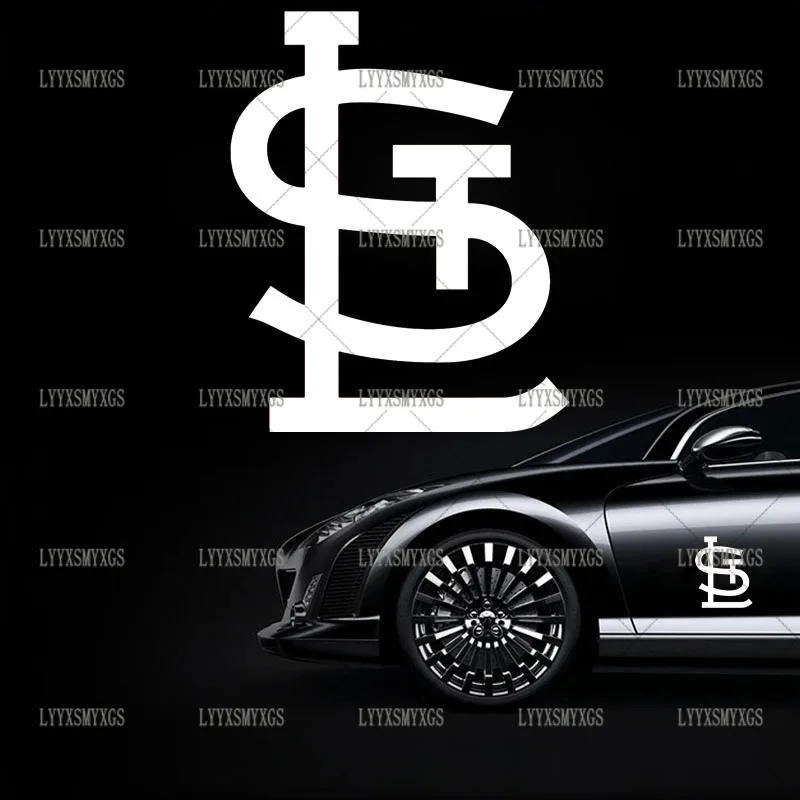 

Self-Adhesive Custom St Louis STL City Logo Car Stickers Waterproof Sunscreen Vinyl Decal PVC wholesale Car Accessories