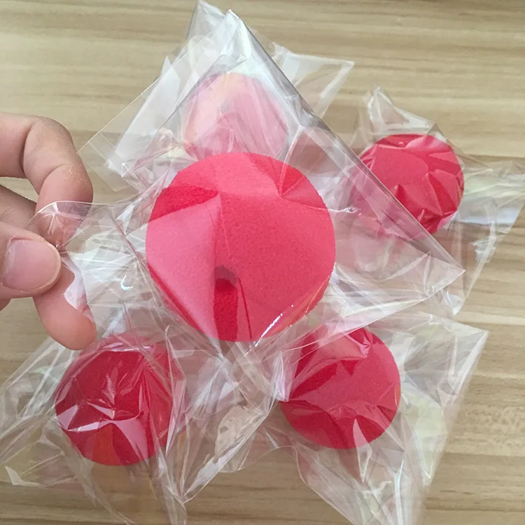 1-100pcs Red Sponge Clown Nose Circus Cosplay Halloween Costume Festival Make Up Clown Nose Supplies Party Wedding Decoration