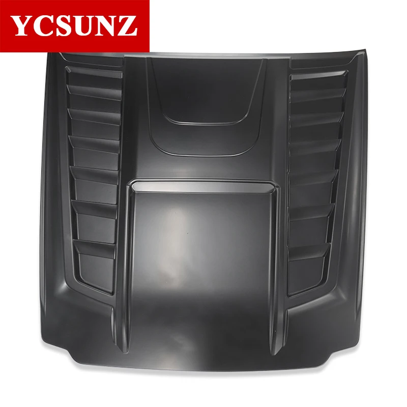 ABS Supper Big Bonnet Hood Scoop For Nissan Navara NP300 2021 2022 4WD Frontier Double Cab car Accessories YCSUNZ