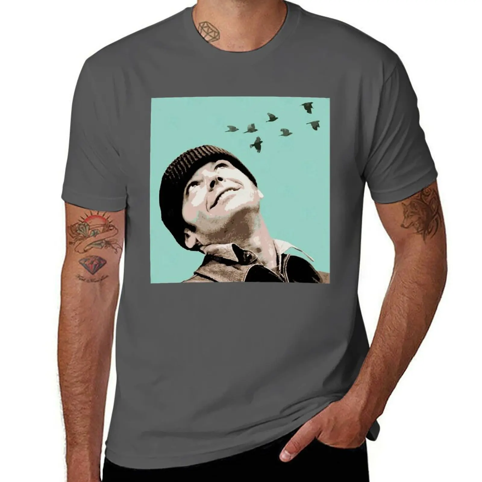 

nicholson (1) jack T-Shirt Casual Fashion Print Tee Top