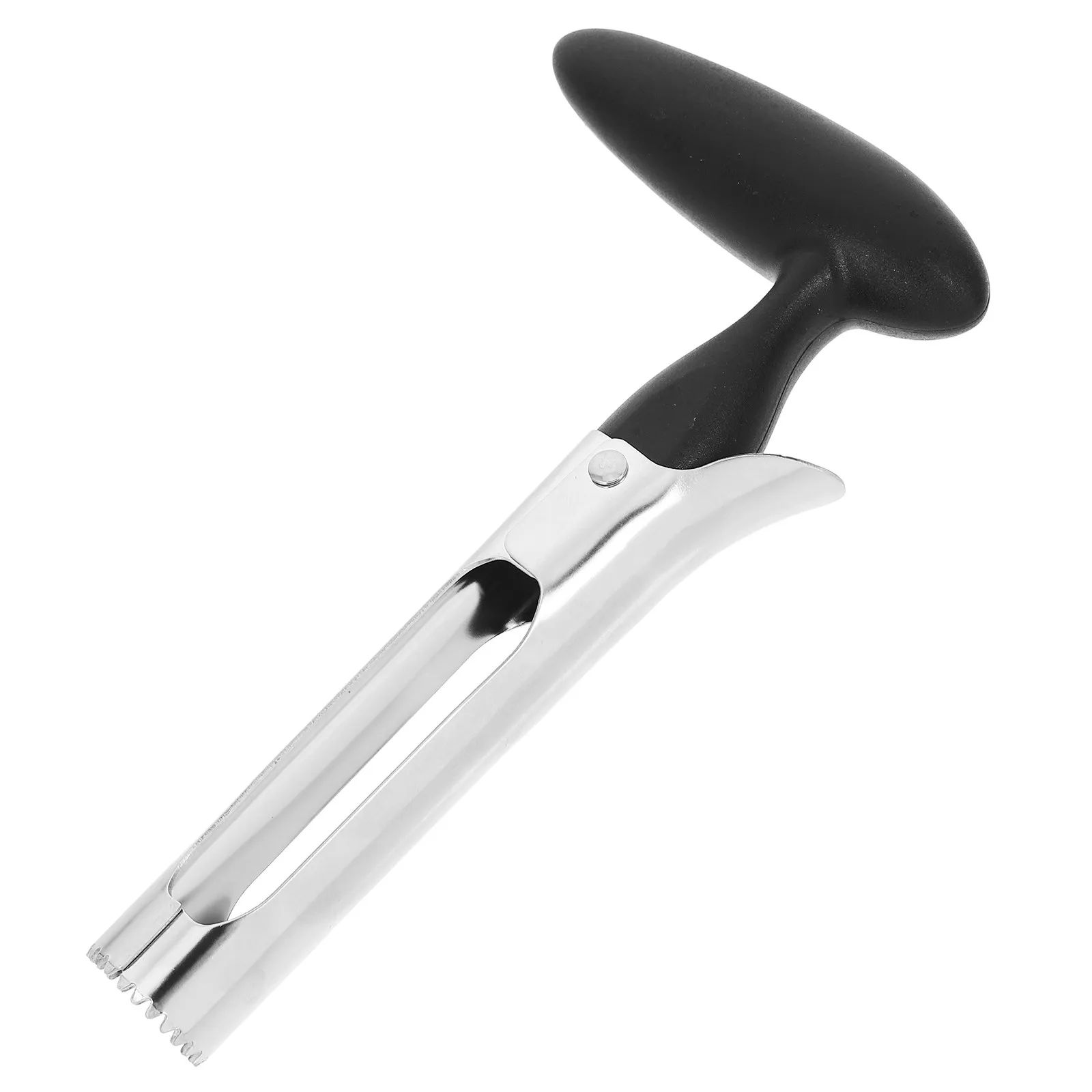 Descorazonador de Frutas de Acero Inoxidable, Cuchillas Dentadas, Herramienta Multifuncional para Quitar el Corazón de Peras y Pimientos, para Cocina