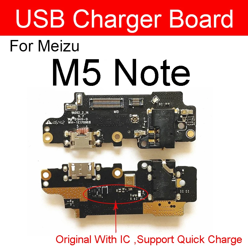 Usb Charging Charger Jack Port Board For Meizu Meilan M2 M3 M3s M5s M5c M5 M6 Note M6s S6 A5 U10 U20 Usb Charger Connector Board