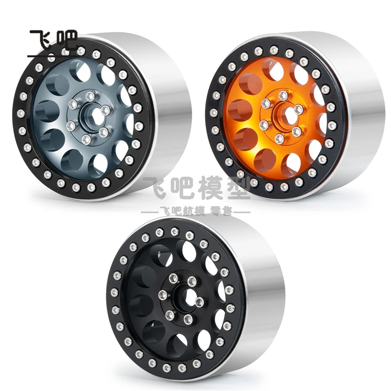 

2.2-inch Extended Alloy Wheels Hub Wheel Rim for 1/10 RC Crawler Car TRX4 Defender Bronco AXIAL SCX10 RC4WD TRX6 D90 Jeep Parts