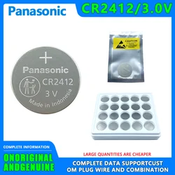 Panasonic CR2412 1PCS Watch Car Remote Control Smart Key Toy Button Lithium Battery