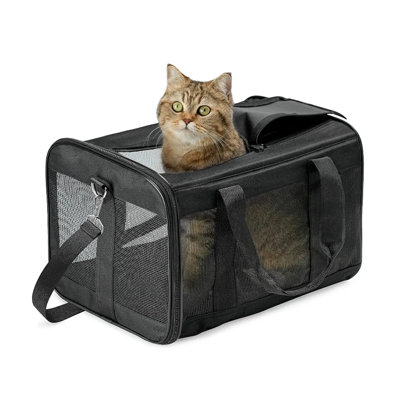 

Pet Outing Portable Cat Dogs Handbag Summer Breathable Carrier Travel Puppy Kitten Single Shoulder Bag Pet Carrying Bag Supplie