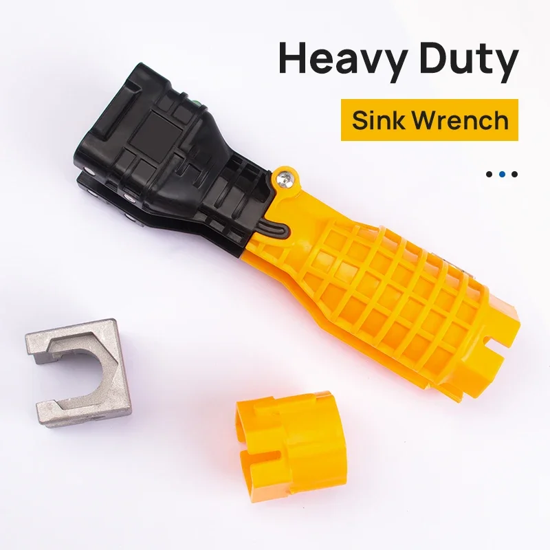 New 8 In 1 Multi Key Flume Magic Wrench Sink Plumbing Tools Magic Wrench Multi-purpose Wrench English Key Plumbing Wrench Tool