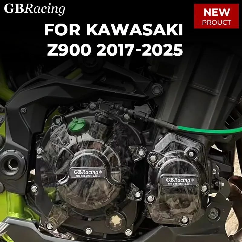 

protector de motor para moto GBRacing For kawasaki z900 2017-2025 Motorcycle Engine Protect Cover engine clutch Cover