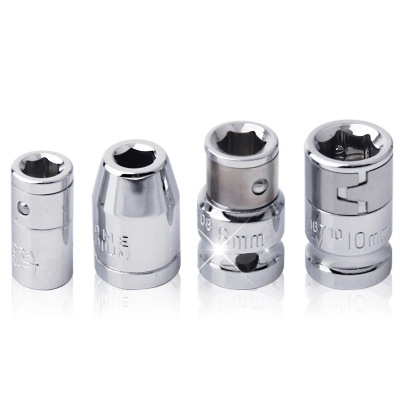 Ratchet Socket Adapter Universal Socket Hex Bit Holder Converter Wrench Tools Hand Tools