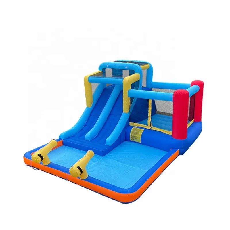 bumper cars flying spinner waterslide inflatable jumping castle for kids bounce house inflatable