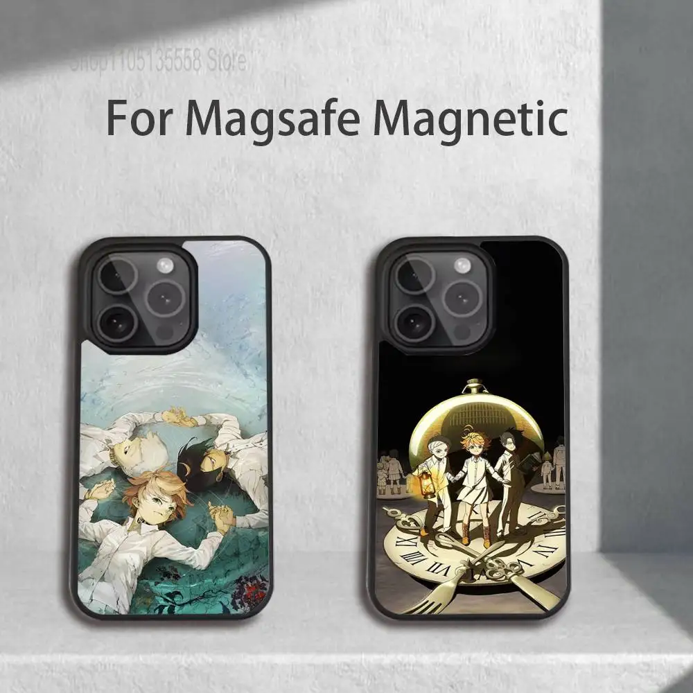 

The Promiseds Neverland Phone Case For iPhone 17,16,15,14,13,12,11,Pro,Max,Plus,Mini,SE4,E Magnetic Magsafe Wireless Charging