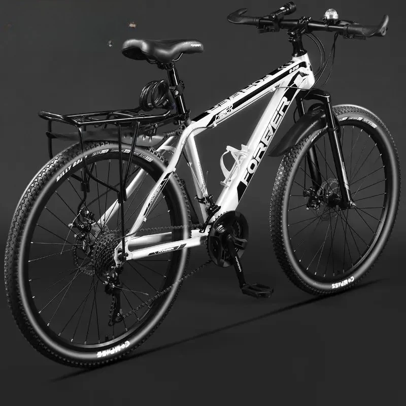 Mountainbike für Männer, Studenten, Erwachsene, Pendeln, leichtes, stoßdämpfendes Geländefahrrad mit variabler Geschwindigkeit