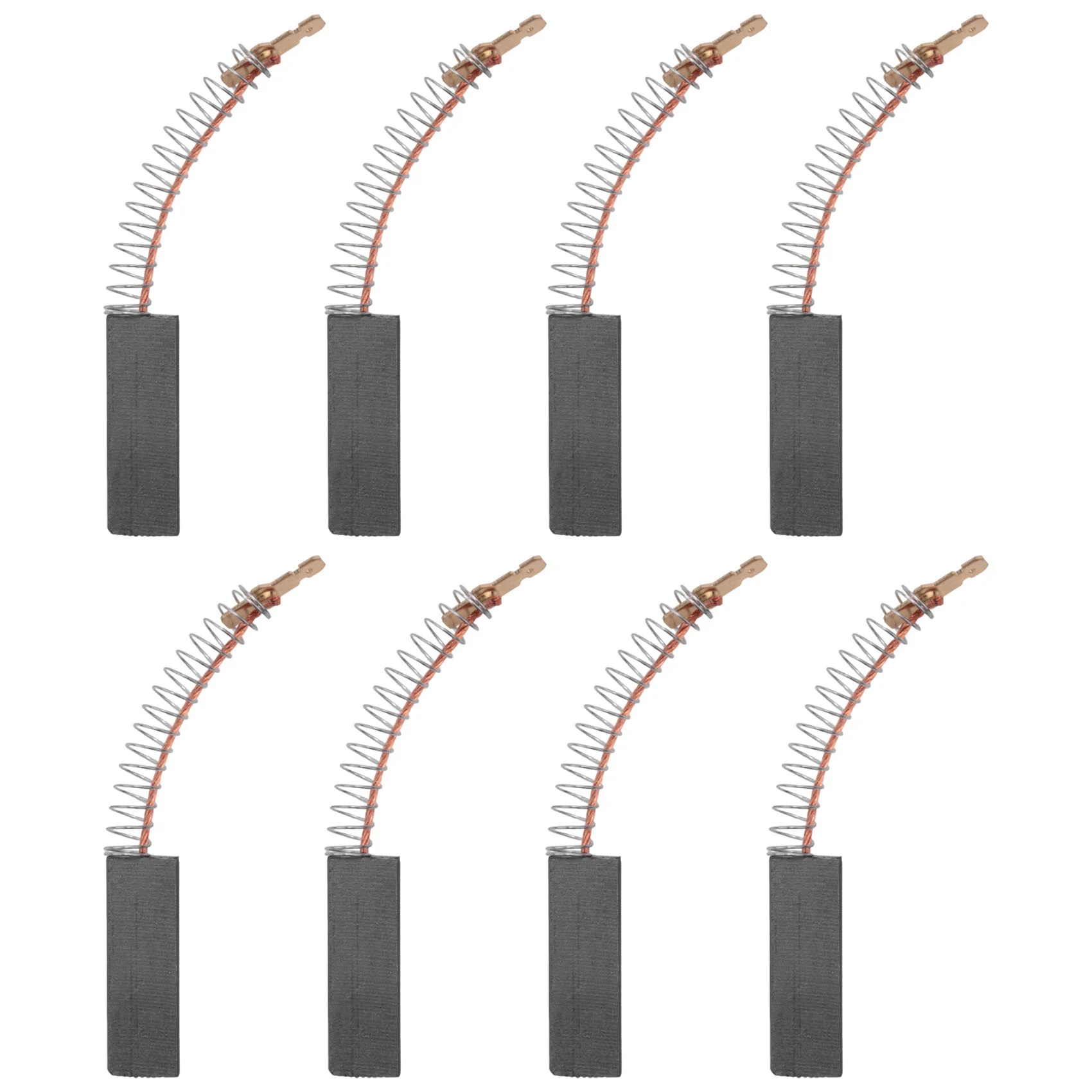 Los cepillos de carbón más nuevos para lavadora 154740 Escobillas de carbón Escobillas de carbón para motor para lavadora Bosch Siemens 8 piezas