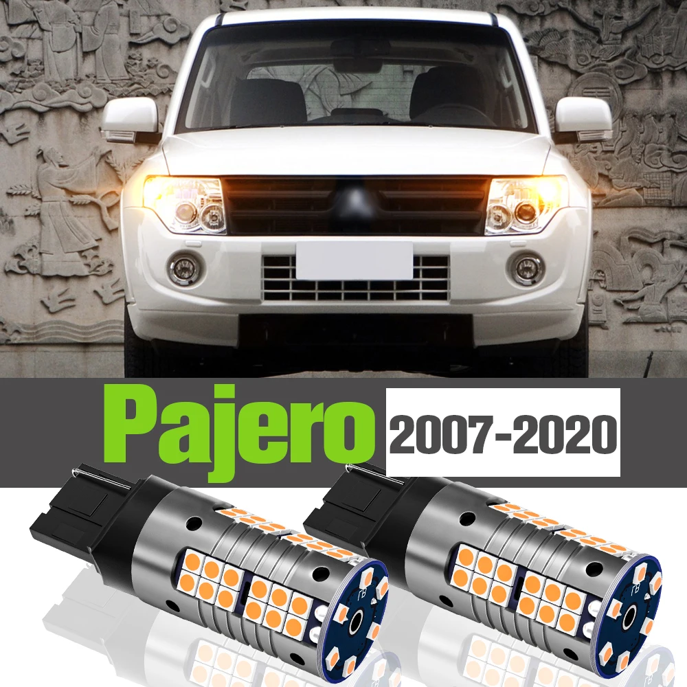 

2x LED Turn Signal Light Accessories Lamp For Mitsubishi Pajero V80 V93 V97 V98 2007-2020 2011 2012 2013 2014 2015 2016 2017