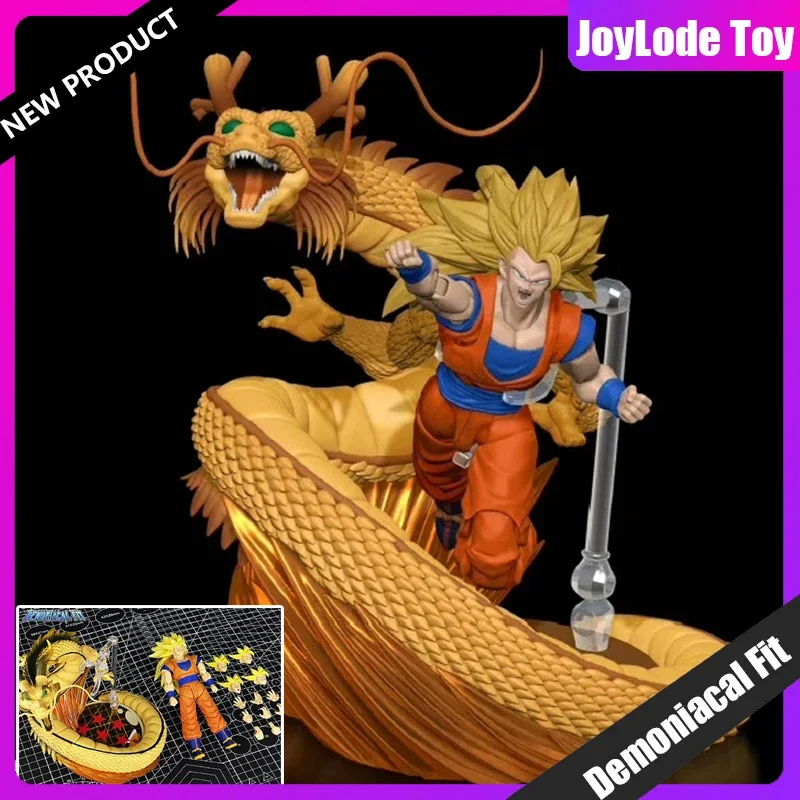 

Demoniacal Fit SSJ3 Dragon Fist Son Goku Anime Action Figure 3.0 Body Dragon Ball Goku Figure Colletiom Model Decor Toys Gifts