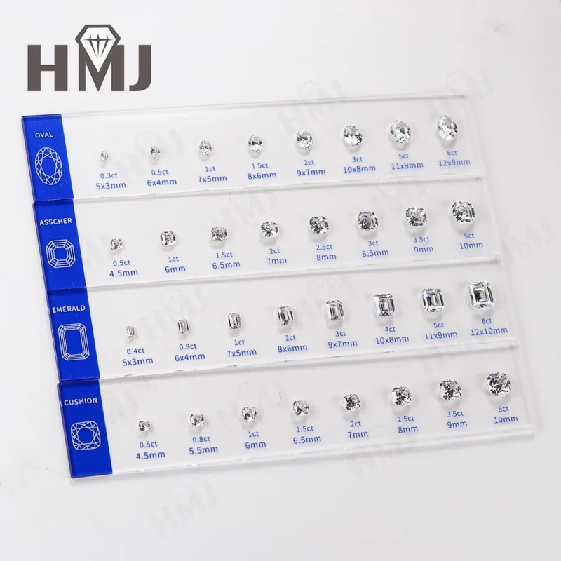 Jewelry Setting Gemstones Size Diamond Carat Ring Sizer Tester Guideline Tools Comparison Jewerly Dealer Tools Set Top Quality