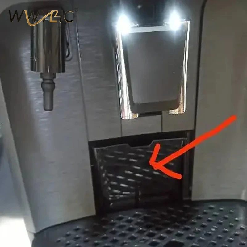 

Suitable for Coffee Machine/EP2131/2136/2231/3246/2230/3146 Slag Cup Front Baffle (black) Parts