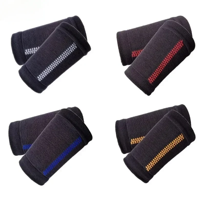 1pc Fitness Knitted Wristband Sports Sweatband Hand Band Sweat Wrist Support Brace Wrap Guards for Gym Basketball Weight Lifting