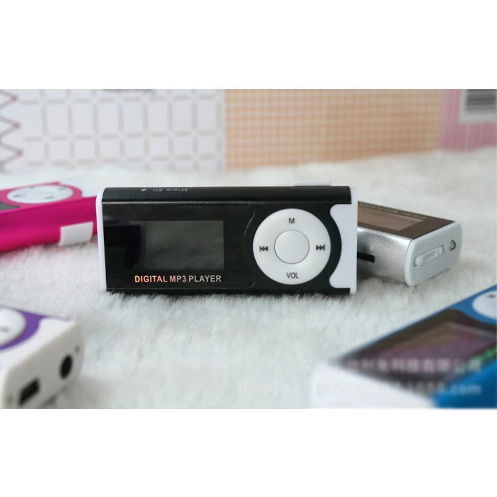 

Music MP3 Player OLED Screen Display Rechargeable Music Playing Portable Device with Flashlight Green