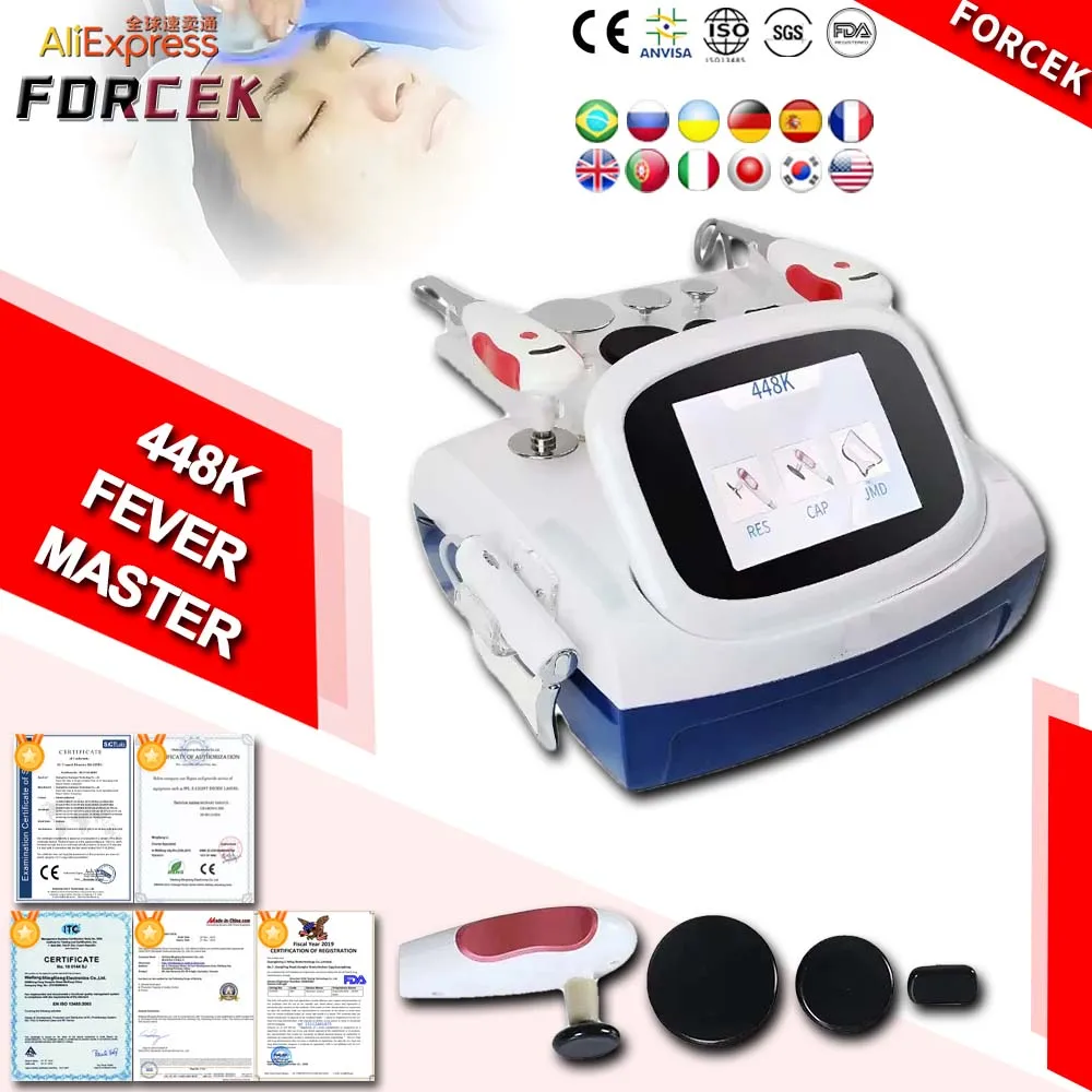 Multifunctional Multipolar Radio Frequency 448k Fever Master Fascia Knife Weight Loss Diathermy Fat Removal Skin Tightenting