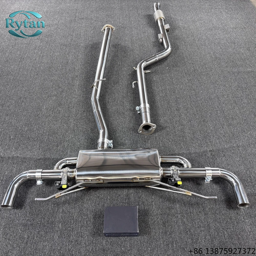 

Выхлопная система Rytan Valvetronic из нержавеющей стали 304 с клапаном, Catback, для GLC300 GLC260