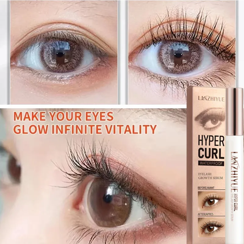 Siero naturale per la crescita rapida delle ciglia Puro potenziatore delle ciglia Più lungo Più pieno Più spesso Curling Lash Trattamento Prodotti per la cura degli occhi Trucco