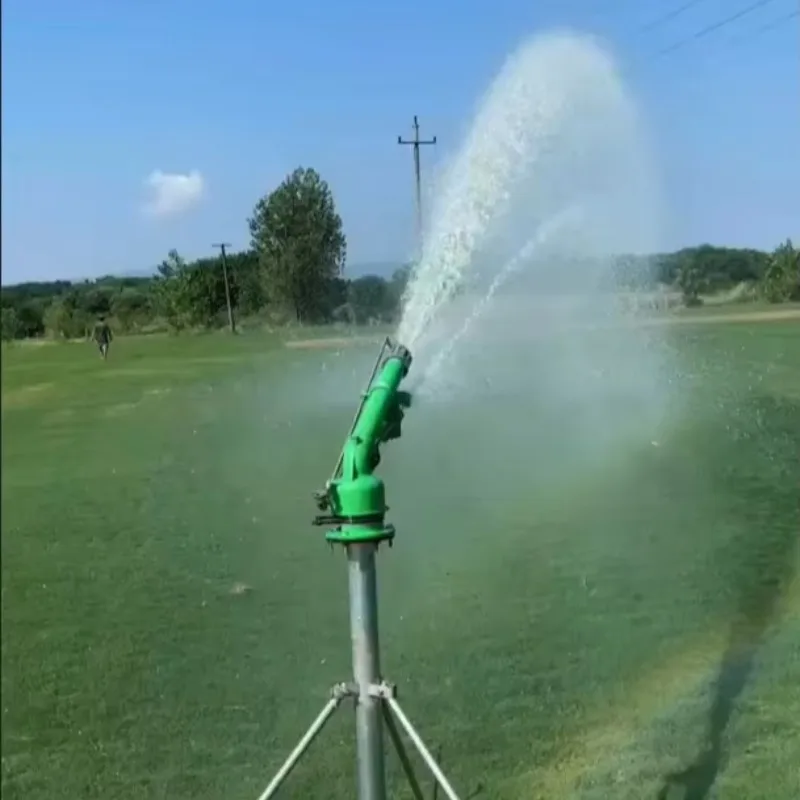 Équipement d'arrosage d'irrigation agricole en métal d'arroseur de pistolet de pluie de Type d'impact de 360 degrés