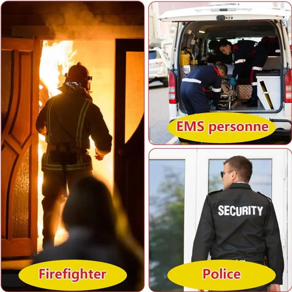Practical Firefighter Tool Lever Tool Multi-Purpose Compact Pry Bar Leverage Mini Portable Reusable Pry Bar Hand Tool