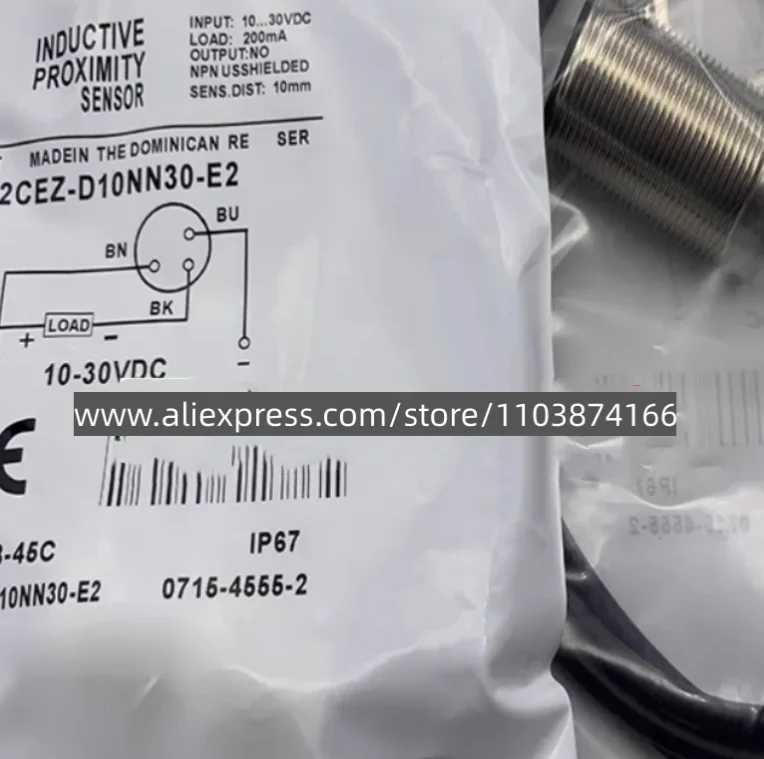 2PCS Novo interruptor de proximidade 872C-M15NN30-E2 872C-D8NP18-E2 872C-D8NN18-E2 872C-D3NN12-E2 872C-M15NP30-E2