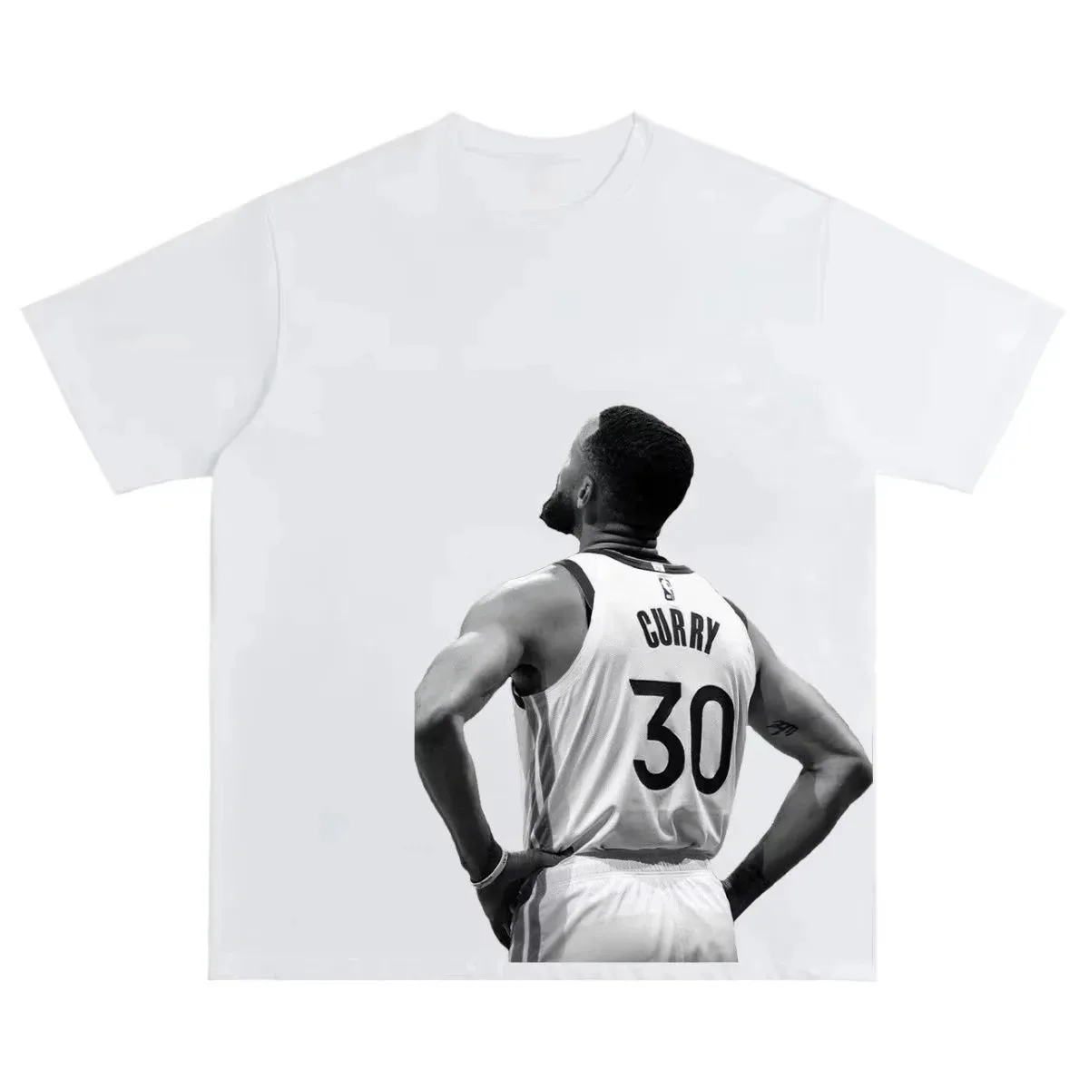 Camiseta de estrella de baloncesto de Stephen Curry, camiseta de manga corta para hombres y mujeres, ropa deportiva Retro de calle, Camiseta deportiva Y2k