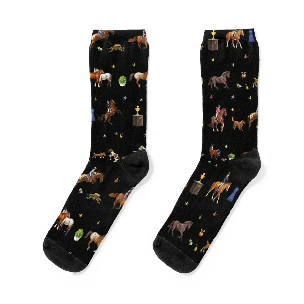 

For Horse Lovers Socks hockey Running Stockings man Run Socks Women Men's