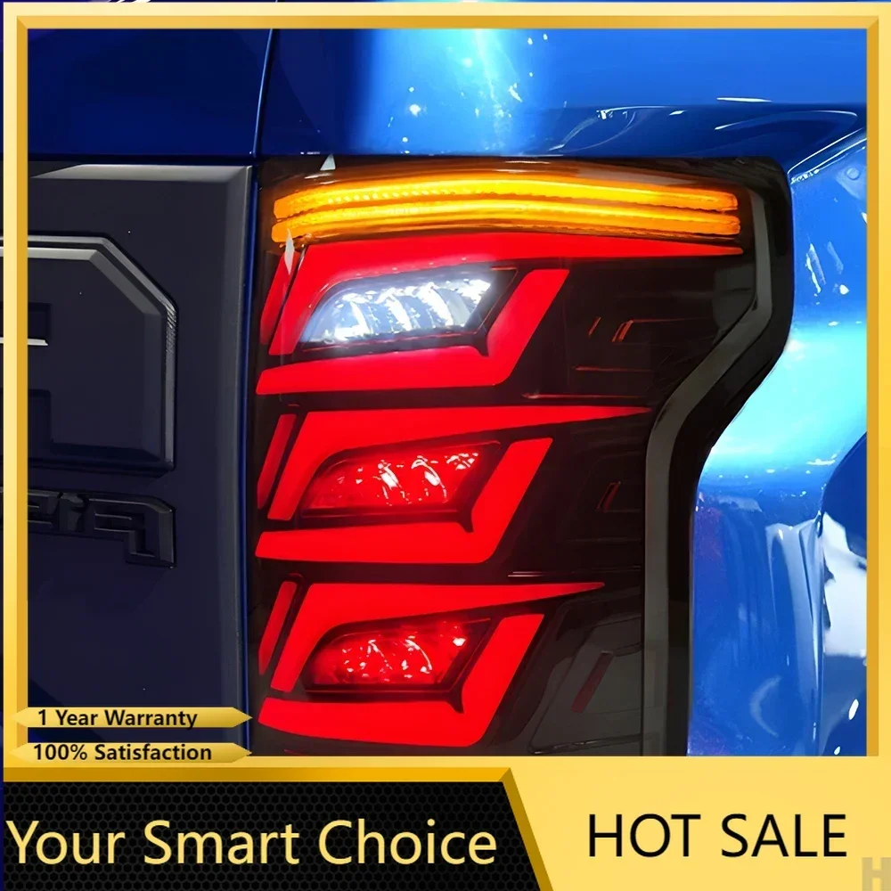 

Upgraded Car Taillights Assembly For Ford Raptor F150 2015-2019 LED Auto Rear Back Lamps Dynamic Flicker Tail Lamps Accessories