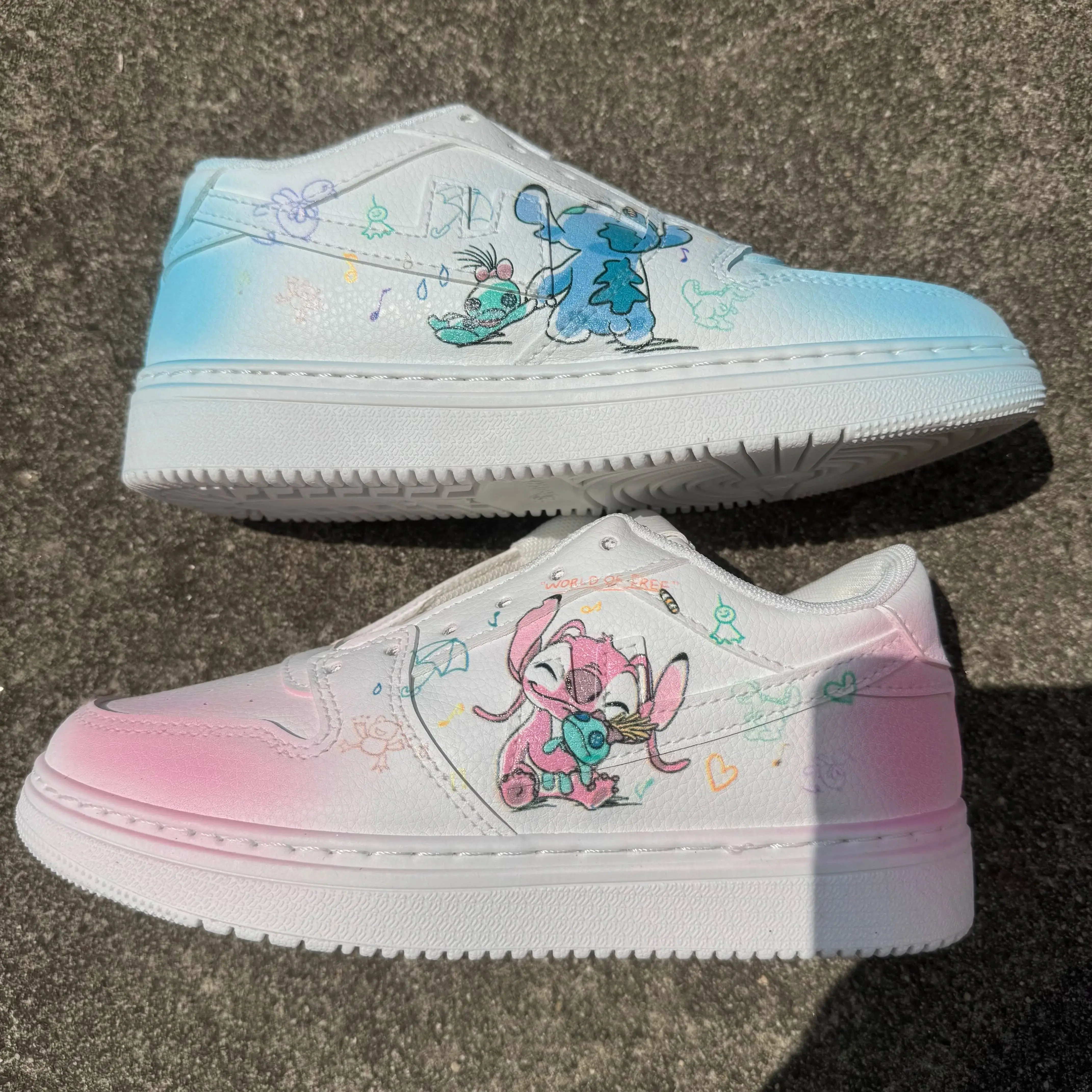 

Новая женская милая повседневная обувь с рисунком принцессы, нескользящая спортивная обувь с мягкой подошвой, подарок для девочки, европейский размер 35-44