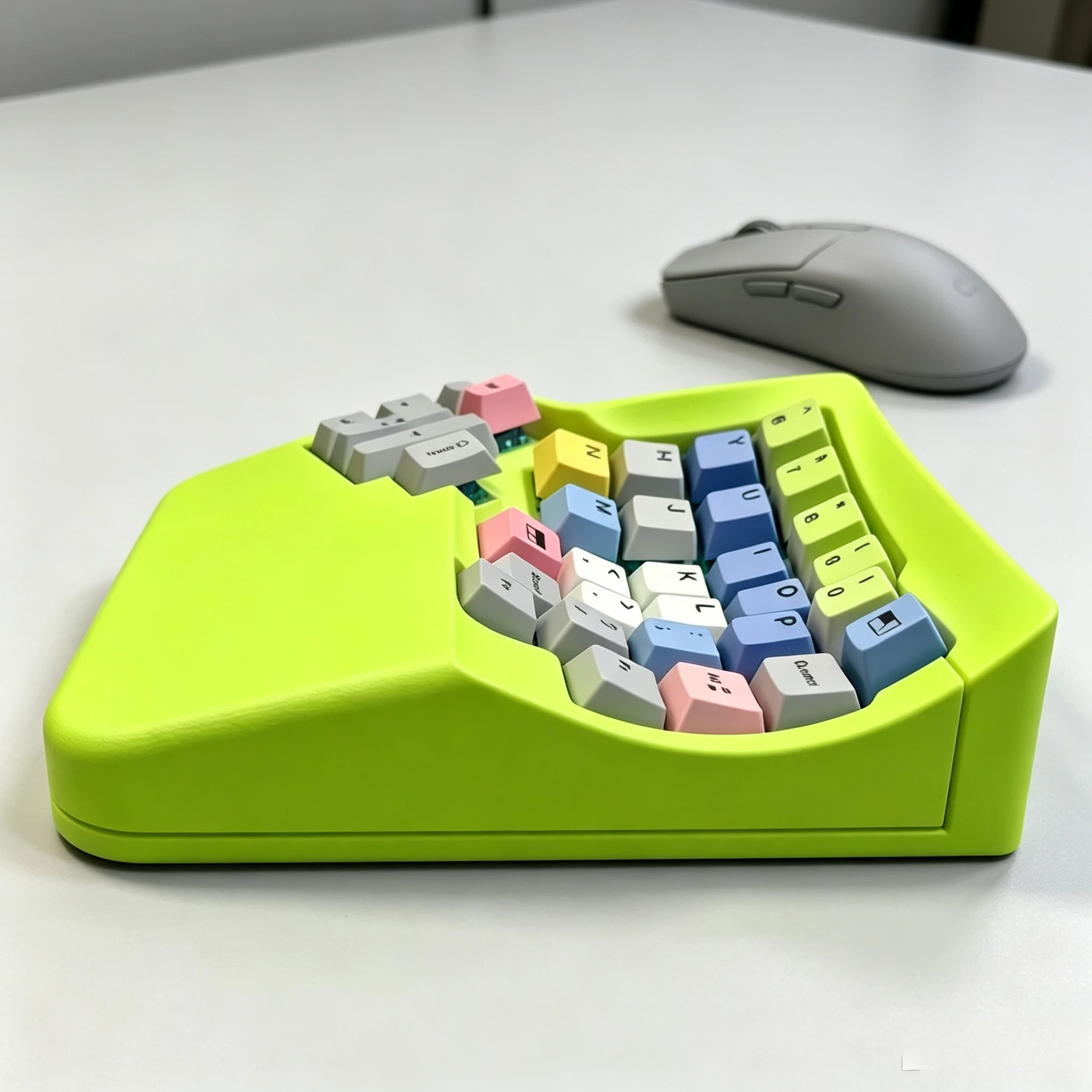 Split Surface Keyboard Similar Kinesis Advantage 360 Wired Single-mode Left Right Keyboards Vial Hot Swap for MX Switch Gaming