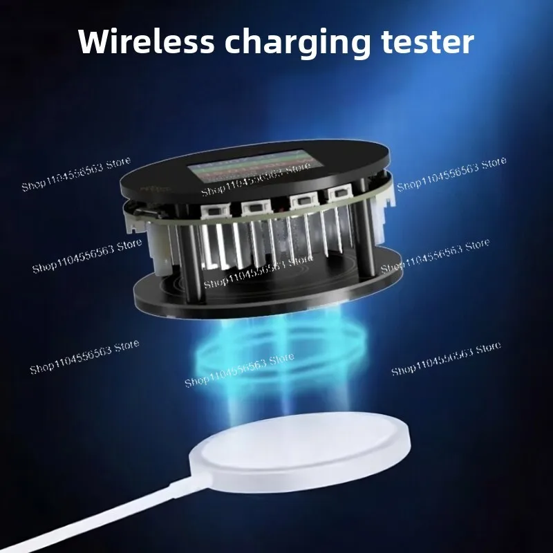 

Electronic Testing Equipment 25W Wireless Fast Charging Tester Voltage and Current Load Aging Device Automatic Detection