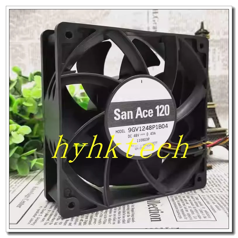 9GV1248P1B04  9GV1248P1B03 9GV1248P1B07  48V  0.43A  4Lines  original cooling fan,100% tested before shipment